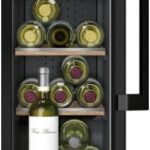 Siemens KU20WVHF0 iQ500 Weinkühlschrank, 82 x 30 cm, 21 Flaschen, Temperatur: 5-20 °C, 58 L, Black