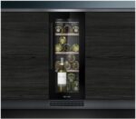 Siemens KU20WVHF0 iQ500 Weinkühlschrank, 82 x 30 cm, 21 Flaschen, Temperatur: 5-20 °C, 58 L, Black