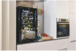 Candy DiVino CWC 150 EM/NF Weinkeller, 41 Flaschen, 39 dB, APP hOn, Vivino Technologie, Monozone, Schwarz, HxBxT 84,5x49x55 cm [Energieklasse G]