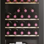 Haier Weinkühlschrank 50 SERIE 3 HWS34GGH1 I Weinklimaschrank für 34 Flaschen I Moderner Wine Fridge mit UV-Glastür & 5 Holzregalen I Wine Cooler mit Wi-Fi & Touch-Display I Vibrationsarme Lagerung