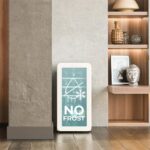 Cecotec Weinkühlschrank 18 Flaschen Retro Bolero Grandsommelier Origin 18 Hit Beige. Beige mit LED-Steuerung, Temp. 5-20ºC, Kompressor, NoFrost, Holzregale, Innenbeleuchtung, Belüftung