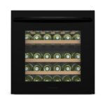 Klarstein Einbau-Weinkühlschrank, 1 Zonen Getränkekühlschrank Klein, Kleiner Weinschrank 51L, Wein-Kühlschrank Klein mit Glastür, Indoor/Outdoor Flaschenkühlschrank, Wine Fridge 24 Flaschen