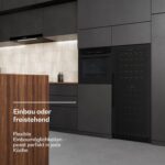 Klarstein Velaire Weinkühlschrank 2 Zonen - 122 Flaschen, 5-22°C, Touch, LED, UV-Schutz, Einbau & Freistehend, leise, Weinklimaschrank, Holzregale