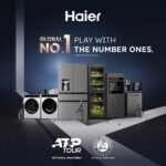 Haier Weinkühlschrank klein 50 SERIE 7 HWS42GDAU1 I 42 Flaschen Weinklimaschrank I Neue Technologie für perfekte Lagerung I Weinkühlschrank 2 Zonen, UV-Glastür & Holzregale I Wi-Fi I Wine fridge